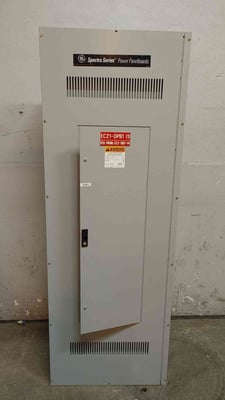 600 Amp. General Electric #42092602MM, Panelboard, (10) 30 Amps Breakers, 3 Phase, 3-Wire, 480 V
