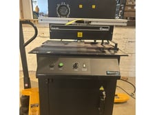 Videojet #4810, Vacuum Dryer Table, 30" L, 3 belts, variable speed, 500 FPM max, 120/240 VAC, heat resistant