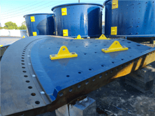 36' x 17' Flsmidth, Sag Mill system, 18,355 HP, ABB Wrap Around Dr, liner & tooling packages, jack, screen