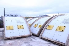 40' x 25' Flsmidth, Gearless Sag Mill, Unused