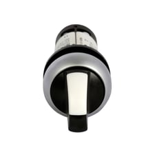 Eaton C22-WK-K20 C22 Compact Pushbutton, 22.5 mm Pushbutton Selector Switch
