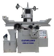 6-7/8" x 21-1/2" Cleveland #CSG-618AH, automatic 2-Axis surface grinder, 2 HP, hydraulic table feed, new