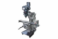 Republic-Lagun #FTV-2F, vertical knee mill, 10" x55.25"table, 5 HP, 38" X, 15.98"Y, 15.98"Z