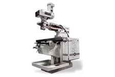 Republic-Lagun #FTV-2FE, vertical knee mill with EVS, 5 HP, R-8