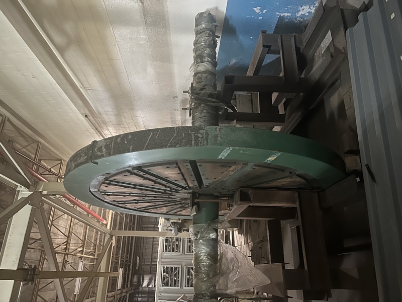 Metso, chipper disc & shaft, 104", rebuilt spare