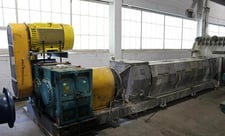 Kaverner #SP45SL, screw press, 125 HP, with Brook Hansen RDH31-AN-50 gear drive