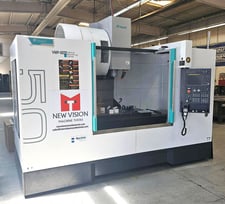 Feeler #VMP-50(A), 3-Axis CNC vertical machining center, Fanuc 0iMF, 51.2" X, 24" Y, 23.6" Z, 10000 RPM, 30