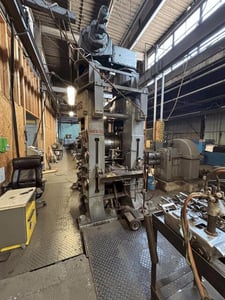 9" x 22" x 20" Bliss, 4-Hi work roll driven bonding mill