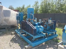 115 cfm, Compair #AP-75HP250, twintower regenerative air dryer, 1574 hours