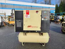 92 cfm, 150 psi, Ingersoll-Rand #SSR-UP6-25-150, air compressor, portable, 25 HP