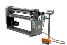 14 gauge x 4' GMC #PSR-5014E-1PH, slip roll machine w/ up/down push button, cone attachment