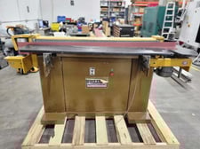 Ritter #R-950, oscillating edge sander, 5 HP, 66" double sided table, 60" platen, 4" dust port, 1994