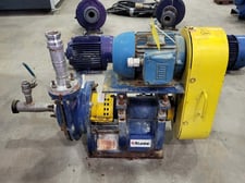 1.5" McLanahan #6320-PU-001, Nitrile pump, 5 HP, 1755 RPM