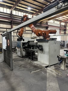Kasto #Variospeed-C15, CNC cold saw with ABB robot, 2017