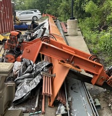 5 Ton, Cleveland Tramrail, overhead crane with 10000 lb. hoist, 44' span, 60' runway