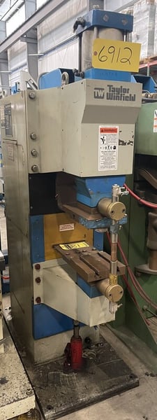 150 KVA Taylor-Winfield #ZDN-13-150, combo projection.spot welder, 14"/20" throat, 440/460/480 V.
