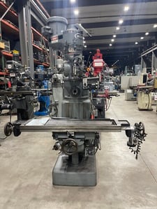 Wells-Index #860, vertical/horizontal combinatin mill, 9" x46"T-slot table, 2 HP, 42-425 RPM