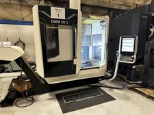 DMG, Mori #CMX-50-U, 5-axis vertical machining center, 19.7" x 24.8", Siemens Slimline CNC, Chip conveyor