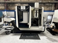DMG, Mori #CMX-50-U, 5-axis vertical machining center, 19.7" x 24.8", Siemens Slimline CNC, Chip conveyor