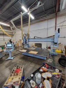 Diversified Machine Systems, #5TT6-6-36X/X, CNC Router, 3 head, 5 axis, 2021