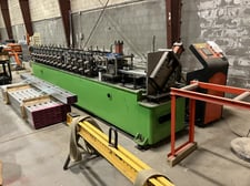 Structural Metal Stud and Track Rollforming Production Line