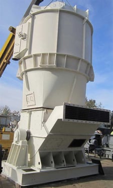 Hosokawa Micron #FP-7, Fine Pulverizer Airswept Hammermill, whizzer, unused (2 available)