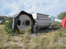 Nippom Nippon, Eirich #ETM-1500, Towermill, 1500 HP, unused