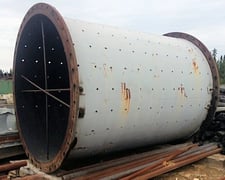 9' x 12', Rod Mill, 600 HP, w/ spare parts