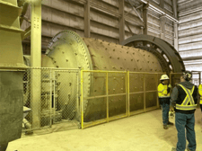 14' 1" x 21' Flsmidth #FT-Series, Rod Mill, 1900 HP, wet grind, overflow, McLellan charger