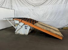 72" Herr Voss Pit Table, 0.020"-0.100" gauge, 72" width, 300 FPM