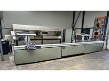 Emmegi #Precision-TS2-TU/6, Twin Head Double Miter Saw for Window Profile Fabrication, 20' Cut length, (2)