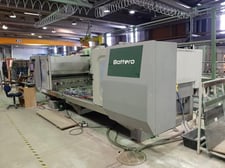 Bottero #Practica-Plus-Variant-3300, Horizontal CNC Glass Machining Center, 3300 x 1620 mm Glass Size, 3-25