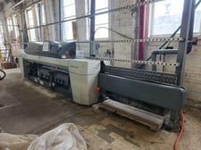 Bavelloni #VE500-V10-SCS, Vertical Edging Machine, 10-Spindle, 3-51 mm Glass thickness, 50 mm min. Glass