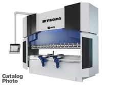 150 Ton, Wysong #MB150-145, CNC hydraulic press brake, 12.1'OA, 122" between housing, 10" stroke, 15 HP, new