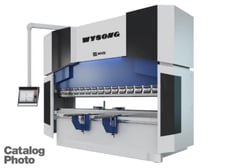 550 Ton, Wysong #MD550-200, CNC hydraulic press brake, 16.8'OA, 165" between housing, 16" stroke, 50 HP, new