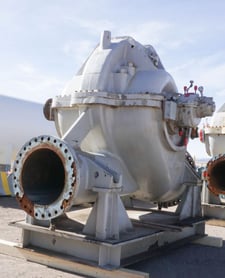 50000 GPM @ 375' TDH, ITT Industries #114-767-521, 42x30 horizontal single stage centrifugal pump