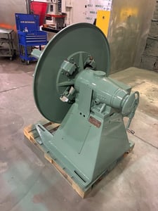 4000 lb. Littell #40-24, 24" width, 48" outside dimensions, 15"-20" ID, motorized with loop arm