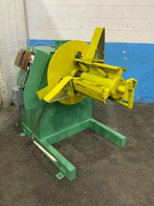 6000 lb. Coe Press Equipment #CPR-6018, motorized coil reel, 18" width, 24" mandrel length, 60" outside