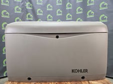 20 KW Kohler #20RESC, Natural gas propane generator, enclosed, 240 Volts, 3 phase, new, 2021