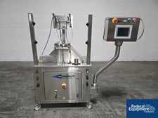 Cozzoli #PF2-IS-176, Powder Filler, Stainless Steel, AB PLC, on casters, 2019, AS IS
