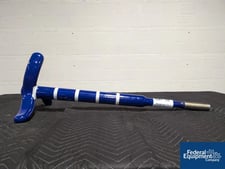 30 gallon DeDietrich, Glass Lined Retreat Curve Agitator, 38" overall, 16" span, 1.5" seal, not keyed, dark