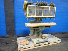 17" Root Production Machinery #C-311, Multi-Spindle Vertical Boring Machine, 17" x 64" Table, 5 HP, 1750 RPM