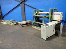 Wapora #FSM1200, Textile Machine, w/Dust Collector & Panels, 47.5" capacity, 480 V, 1999