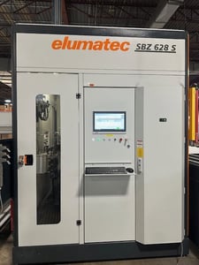 Elumatec #SBZ-628S, Profile Machining Center, 4-Axis, 7600 mm Bar length, 250-4600 mm Finished Part length
