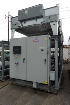 40 Ton, Tempest Inc. #LTAC-40-D, Cold Water Process Chiller System, R507, 400/275 psig, 125 HP Compressors, 2