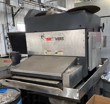 Timesavers #3121-13-04, Deburring Machine, 2-Head, 36" Work width, 37" width x 60" L Belt, 0-8" Material