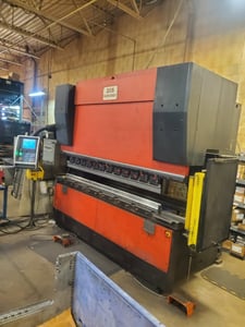 187 Ton, Amada #HFE-170-3S, CNC Press Brake, 122.4" L Bed, 106" Between Housing, 7.8" Stroke, 18.5" H Open