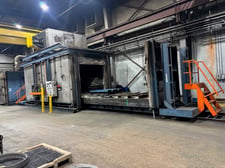 10. 6' width x 27.9' L Advanced Process Equipment, Car Bottom Oven, 22.5' L x 6' width Car, 750 deg., 2002