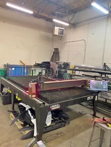 Lincoln Electric #Torchmate-4510, Plasma Cutting System, 5' x 10' Table, 2040 lb. Table capacity, Flexcut 80