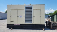 500 KW Kohler #500REOZVB, standby diesel enclosed generator with base tank, 480 Volts, 350 hours, 2007